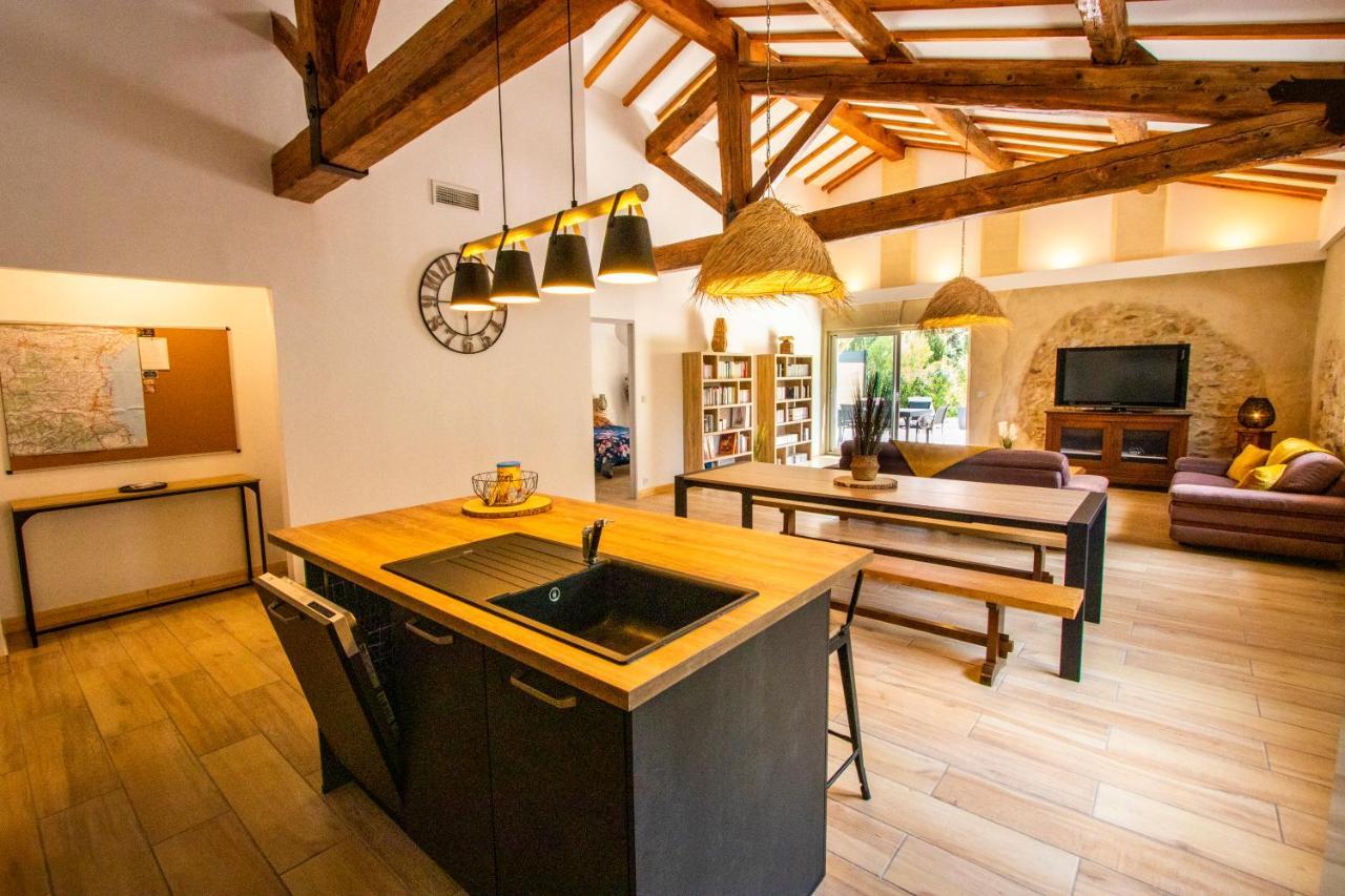 Gite Du Montagut Thezan-des-Corbieres Esterno foto